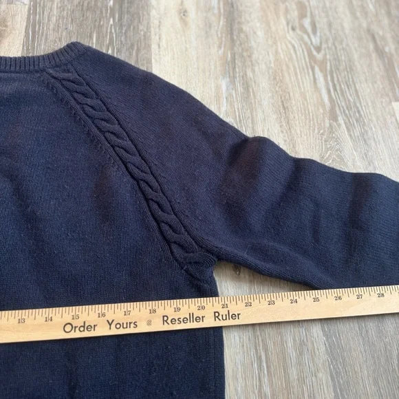 J. Crew Rugged Merino Wool Sweater Men's Medium Knit Crew Neck Pullover
